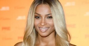 Ciara stunning black dress photoshoot with glamorous look